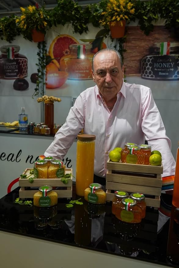 Louisa's Lime Honey | Award-Winning Italian Raw & Pure Honey | TA 10+ (MGO 263+) | 100% Traceable | Sustainably Sourced | GMO, Gluten & Allergen Free | 350g