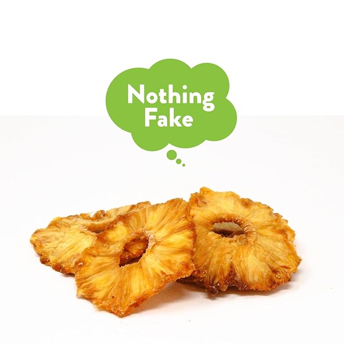 Fruit for Thought Dried Pineapple | Dried Fruit Snack Packs Ideal for the Family | At Home, Work, or On The Go | 1 Ounce Bags Pack of 12