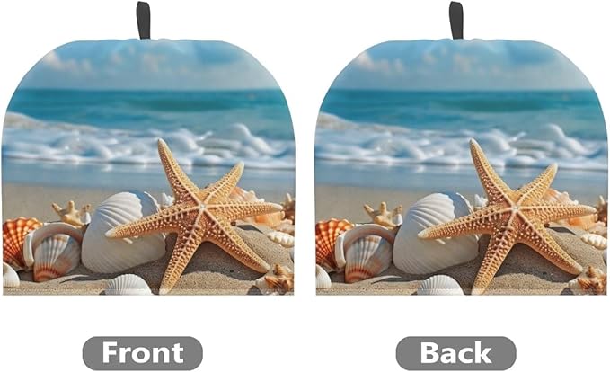 Starfish Tea Cosy for Teapot Cozy Beach Tea Cosy Kettle Dust Cover Teapot Dust Protector Home Kitchen Decorative Tea Cozies