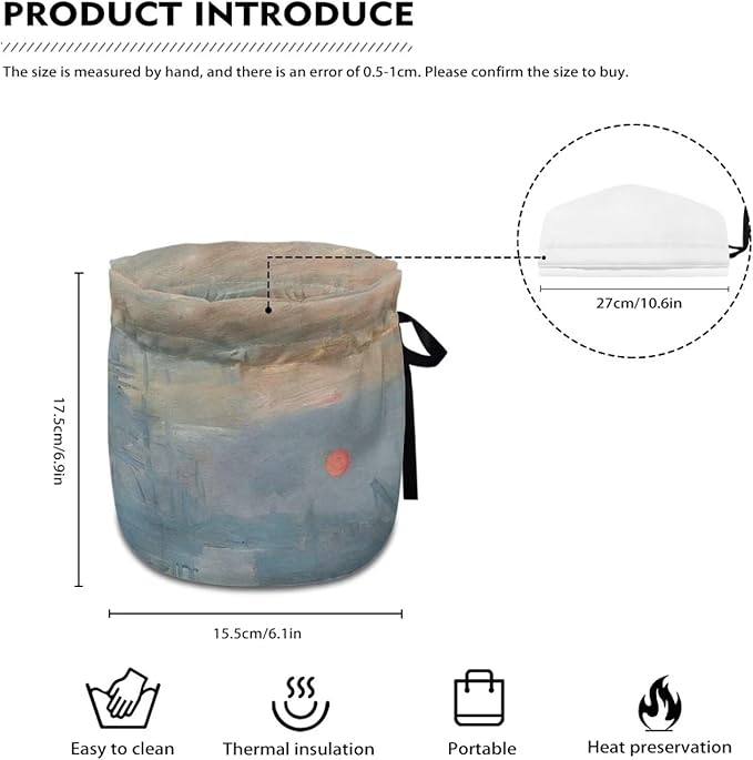 Tea Cosy Starry Night Art 3D Print Tea Kettle Cover with Insulation Pad, Kitchen Tea Pot Dust Cover, Breakfast Warmer, Insulation and Keep Warm