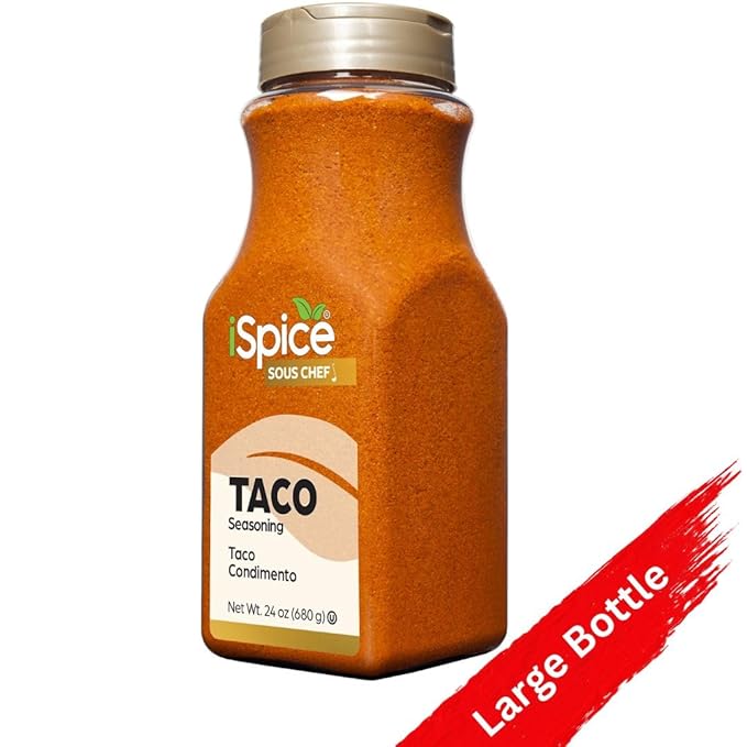 iSpice | Taco Seasoning | 24 oz | Bulk Size | Mixed Spices & Seasonings | Kosher