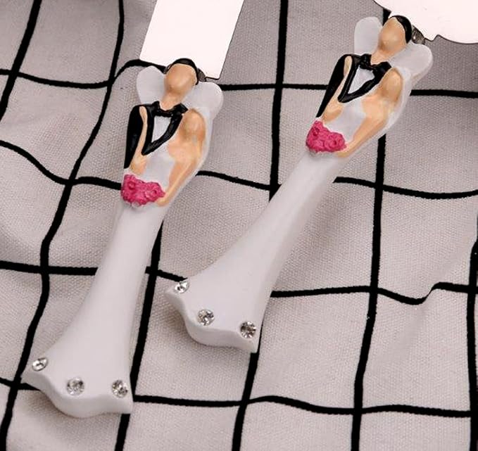 GIFTS INFINITY® Personalized Wedding Cake Server And Knife Free Engraving Bride And Groom - Valentine's Day Gift