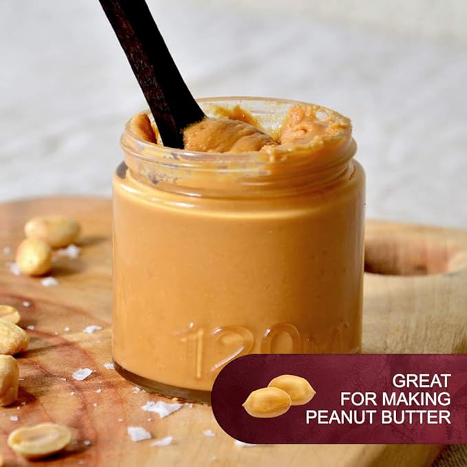 Roasted Unsalted Peanuts 5 Pounds (80oz) By We Got Nuts ??Premium Quality Kosher Peanut ??Healthy & Natural Rich Flavor Snack ??Great For DIY Homemade Peanut Butter ??Air-Tight Resealable Bag Package