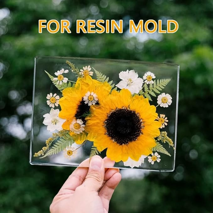 16 Types Boho Dried Pressed Flowers for Craft, Leaf Plant Herbarium for Resin Molds Jewelry Making Floral Decors竊뉰oho Colorç«?,<div>