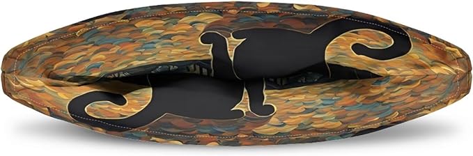 Cute Black Cat Tea Cosy for Teapot Starry Night Customized Teapot Covers Cover with Handle Kitchen Kettle Dust Cover for Keeping Warm Machine Washable Tea Cosy Fabric Quilted Padding