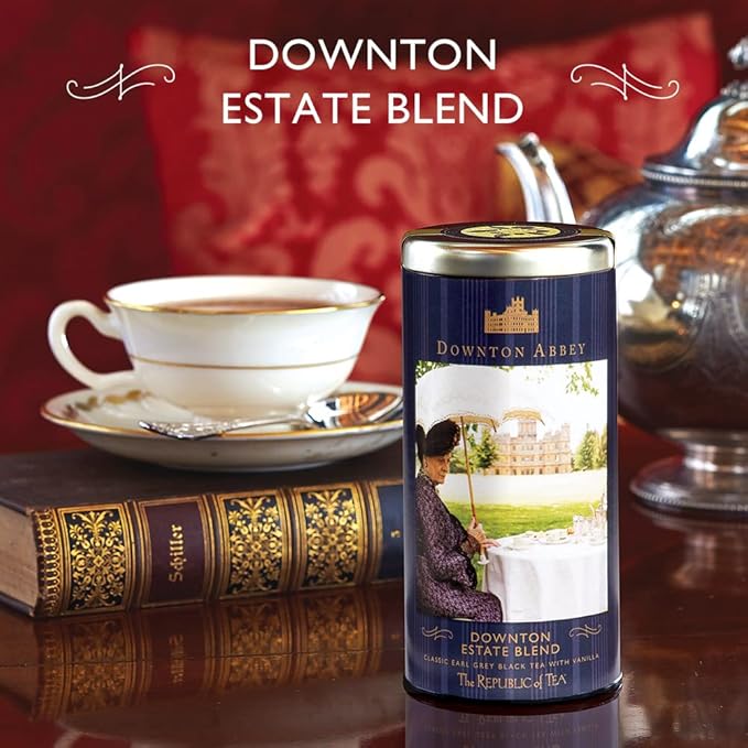 The Republic of Tea Downton Abbey짰 Estate Blend Tea, 36 Tea Bags