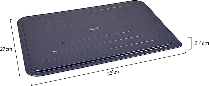 Zyliss E980192 Non-Stick Baking Sheet | Carbon Steel | Dark Blue | Baking Tin/Bakeware/Roasting | Dishwasher Safe | 5 Year Guarantee