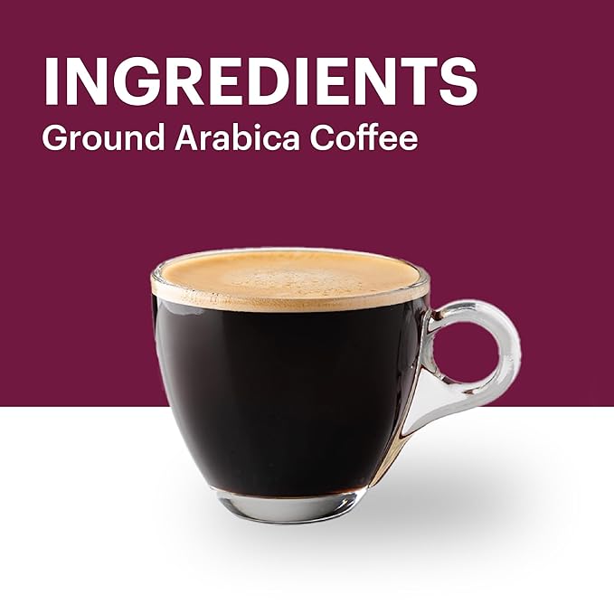 G GRANA Americano USDA Organic Dolce Gusto Compatible Coffee Pods, 100% Arabica Single Source Specialty Coffee, 48 Single Serve Pods