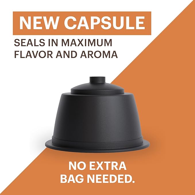 GRANA Medium Roast 16 Capsules Compatible with Nescafe Dolce Gusto - 16 count - 100% Arabica, Single Source, Clean Coffee Pods