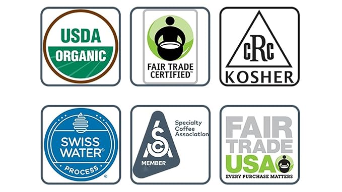 NO FUN JO DECAF: 10 oz, Organic Decaf Coffee, Swiss Water Process, Fair Trade Certified, Medium Dark Roast, Whole Bean Arabica Coffee, USDA Certified Organic, NON-GMO