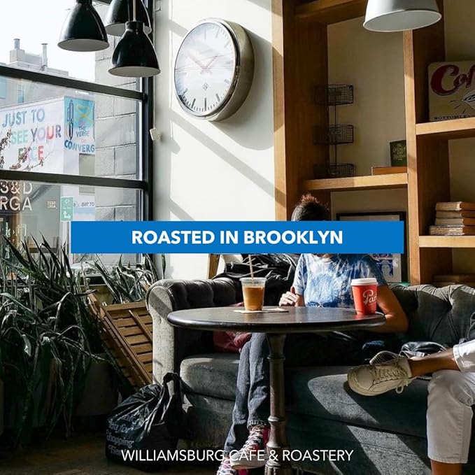 PARTNERS COFFEE ROASTERS - Whole Bean Coffee (Flatiron - Espresso, Medium-Dark Roast) 12oz - Classic Blend, Tastes Like Home - Dark Chocolate, Praline, Dates - Coffee Beans - Roasted in New York City