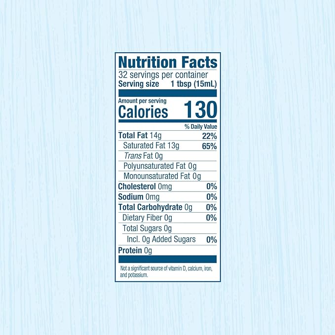 Carrington Farms Organic Liquid Coconut Cooking Oil, 32 Fl Oz ?밬nflavored, Unscented, High Smoke Point, MCT-Rich, No Trans Fat ??For Cooking, Saut챕ing, Frying & Baking ??Gluten Free, Non-GMO, Hexane Free, BPA Free Bottle