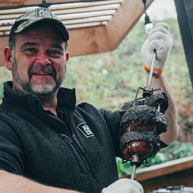 Angus & Oink | Black Gold Supercharged SPG BBQ Rub | Insane Beef Flavour & Umami Boost | Gluten-Free | Perfect for Grilling & Smoking | 250g