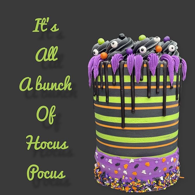 Manvscakes Halloween Sprinkles - Sprinkles For Cake Decorating, Edible Themed Sprinkles For Cookie Decorating, Chocolate Desserts, Cupcakes, Ice Cream, Caramel Apples, Ghost and Pumpkin Sprinkles 8oz