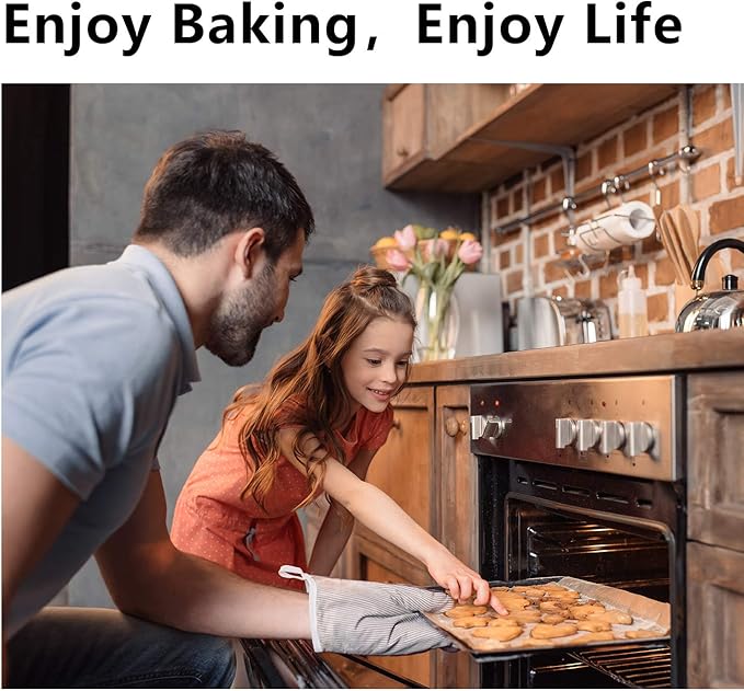 Katbite Heavy Duty Parchment Paper Roll for Baking, 12 in x 524 ft Non-Stick Baking Paper for Cooking, Baking Cookies, Grilling, Air Fryer and Steaming
