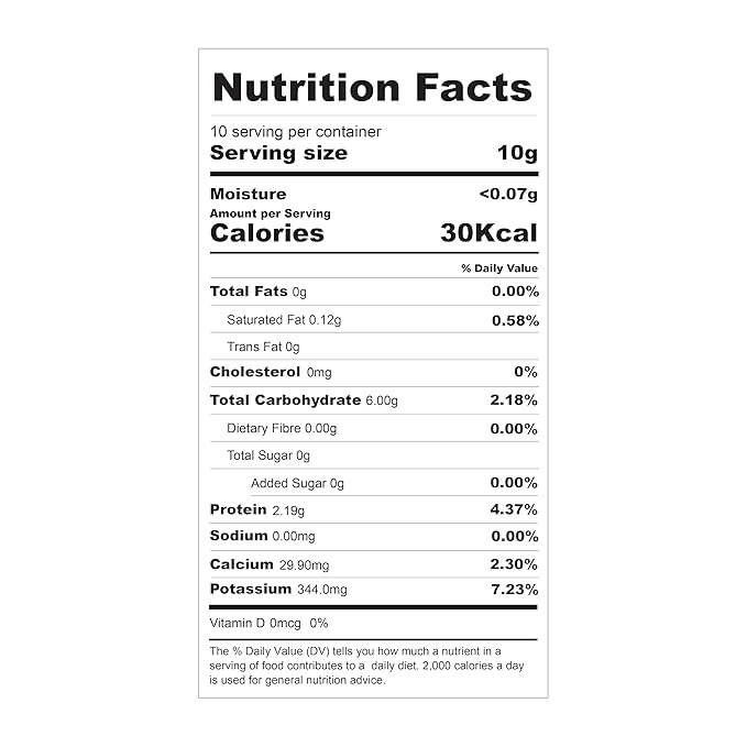 SHROOTS Dehydrated Cauliflower Flakes | 100% Natural, Freshly Dried, Preservative-Free | Perfect for Soups & Cooking | 100g Each, (Pack Of 1)