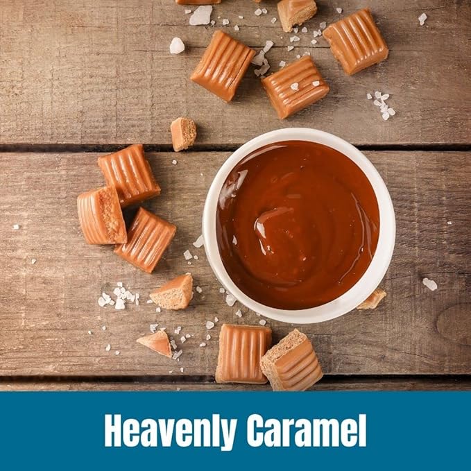 Door County Coffee Heavenly Caramel Decaf Flavored Coffee - 10oz Bag - Ground Medium Roast - 100% Arabica