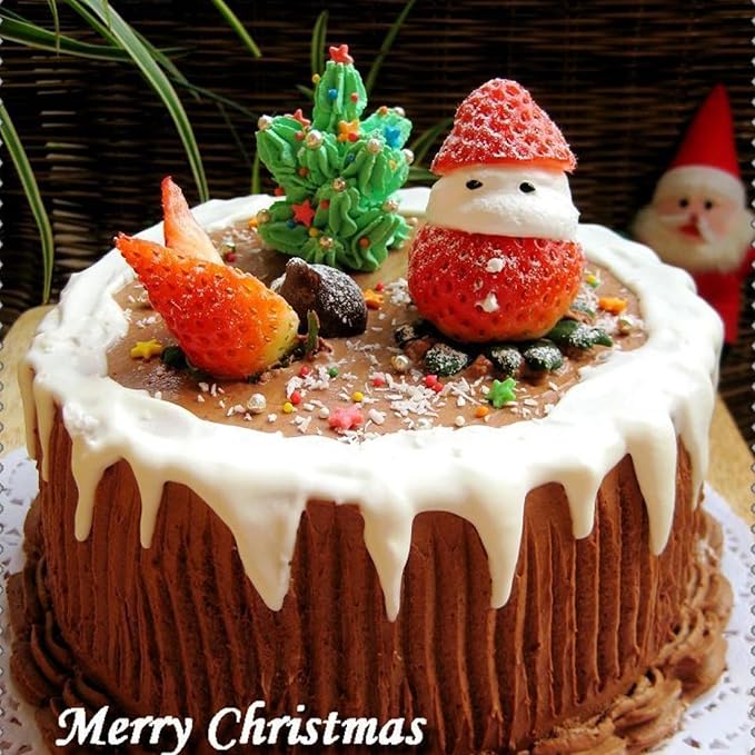 Sentovac Christmas Nonpareils Sprinkles Edible 2mm Mini Peals Red Green White Sprinkle for Cake Decorating Sugar Candy Cookie Cupcake Topper Baking Decorations Christmas Halloween Supplies
