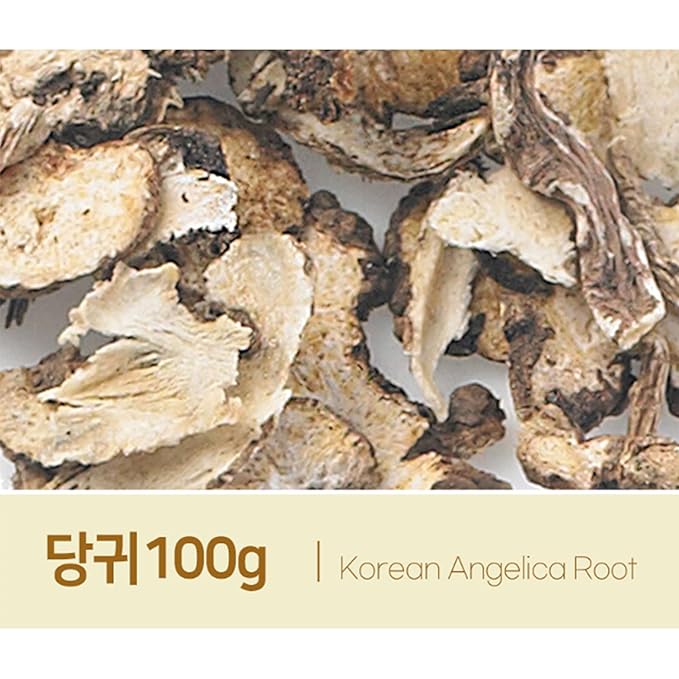GAGOPA Korean Ingredients Expertly Dried and Roasted Caffein-Free Natural and Healthy Herbal Tea Grown in South Korea Pure with Rich Flavor (Dried Angelica Root)