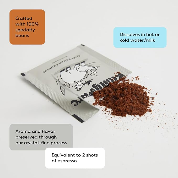 Kimlyparc Premium Instant Coffee Set(Triple blend: Original Korean Latte with Vegan Creamer, Premium instant espresso, Premium Instant Decaf)