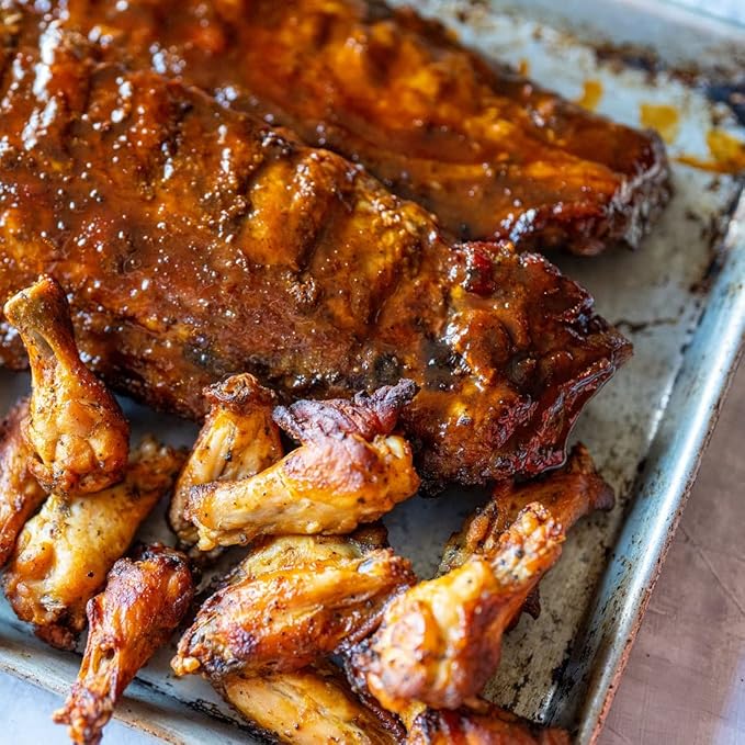 Melissa Cookston Flavor Dust | Chicken Wing Coating & Wing Dust for BBQ and Cooking | Award Winning & Competition Style Barbecue Dry Rub | Honey Habanero, 6 Oz