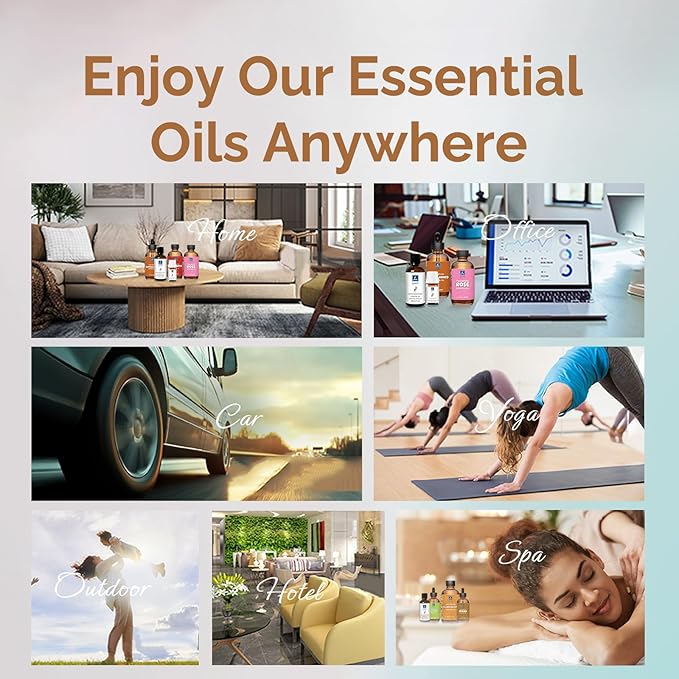 Sandalwood Essential Oil 4 Oz, 100% Pure Sandalwood Oil for Diffuser, Skin, Hair, Body & Face, Perfume Base Note for Men & Women, Aromatherapy & Massage