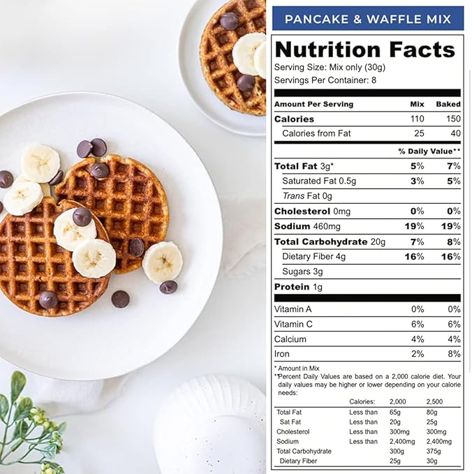 5 Mix Variety Pack - Chewy Choconot Brownie Mix, Pizza Crust & Flatbread Mix, Cinnawin Spice Cake & Muffin Mix, Pancake & Waffle Mix, Foatmeal Cookie Mix