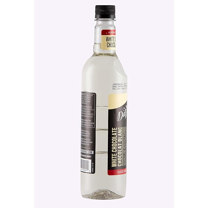 DaVinci Gourmet Classic White Chocolate Syrup, 25.4 Fluid Ounces (Pack of 1)