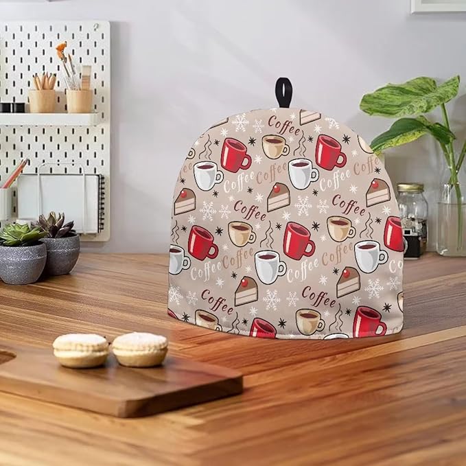 Coffee Teapot Cover Tea Cozy for Teapot Insulated Kitchen Accessory Tea Pot Cozy for Keeping Warm Brown Home Decor