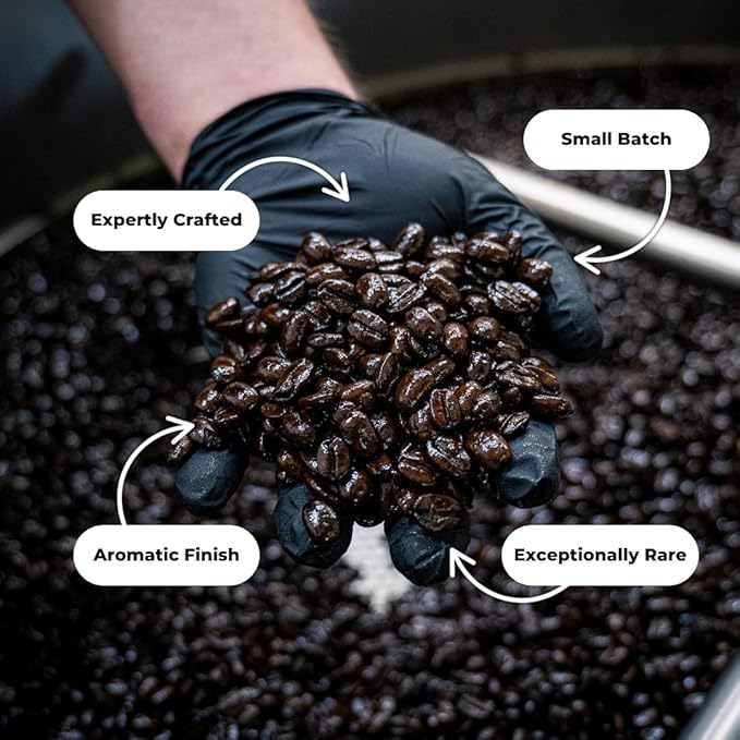 Ka'u Coffee Mill Estate Reserve Medium Dark Roast Ground Coffee - Honey Processed - Pure Ka'u - Specialty - Handpicked Hawaii Grown Arabica Beans - Gourmet Small Batch - 8oz