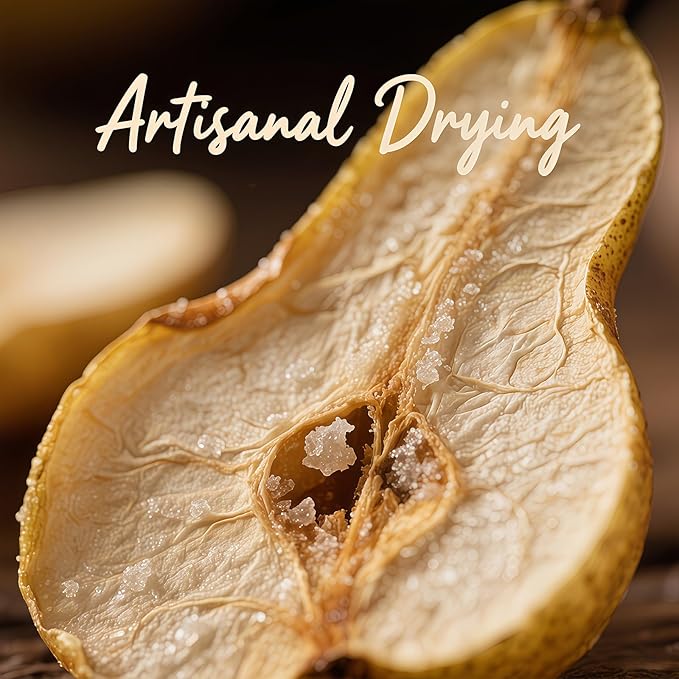Premium Drying Pear Slices 6oz | 100% No Sugar Added | Perfect for Cocktails, Baking, Tea & Decor | Dried Fruit Snacks