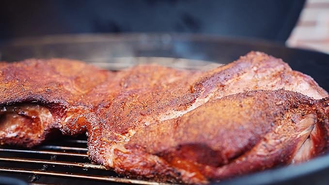 Kosmos Q Hot Dirty Bird BBQ Dry Rub, Spicy Seasoning with Chili Pepper, Brown Sugar, Garlic & Onion for Chicken, Turkey, Ribs, Pork, Dry Rub for Smoking & Grilling Meat, BBQ Spice Blend, 11 Oz Bottle