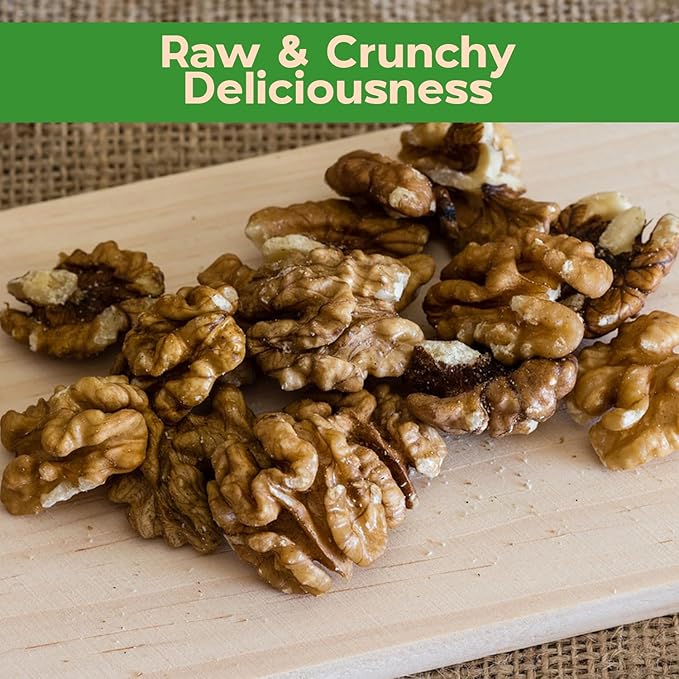 Sincerely Nuts Raw Shelled Walnuts (3lb bag) | No Shell Walnut Halves and Pieces | Easy to Eat & Cook Right Out of the Bag | Kosher & Gluten Free Superfood | Plant Based Fiber & Healthy Fats