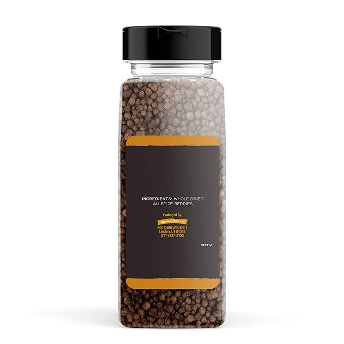 Birch & Meadow 4 Cups of Whole Allspice, Pumpkin Pie, Spice Cake, Pot Roast (14.08 Ounce)