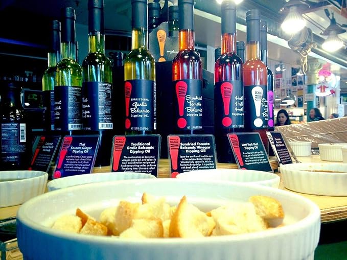 OMG! Oils: Gourmet Blackberry Barrel-Aged Balsamic Vinegar (Perfect for Dipping, Marinades, Glazing and Topping!), 177ml/6oz??,<div>
