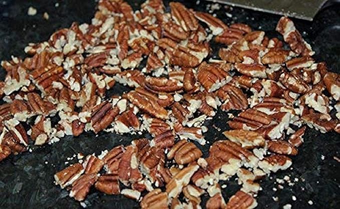 Shelled & Raw Chopped Georgia Pecans (2 Lbs) - Handpicked for Freshness & Quality - Bag of Southern Tastiness - Great for Baking & Cooking - Farm Fresh Nuts Brand