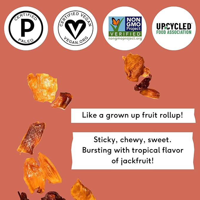 Am채zi Foods | Chili Lime Dried Jackfruit (6 Pack) | All Natural Snacks | Gluten Free Healthy Dried Fruit Snacks