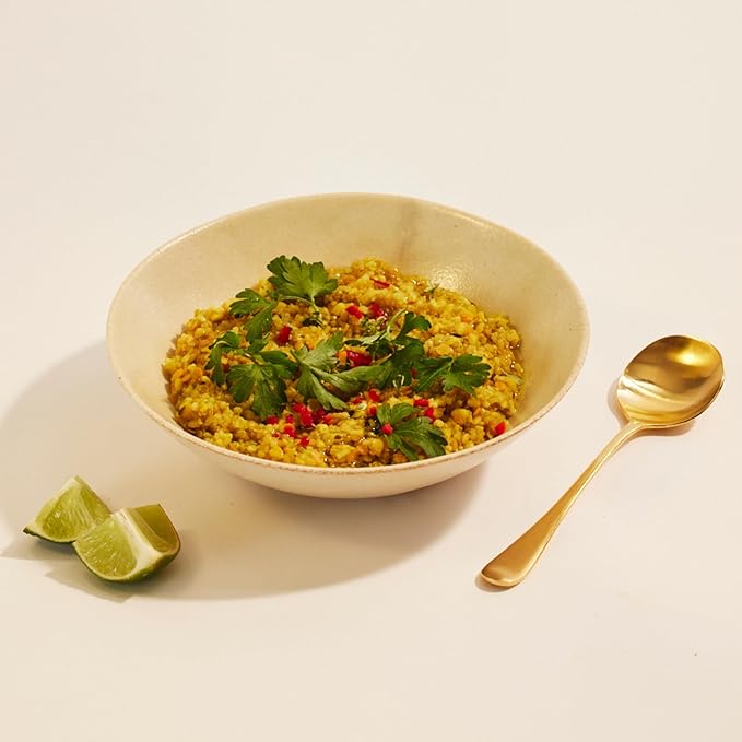 Divya's Bold Kitchari, Strong & Spicy, One-Pot Ayurvedic Meal with Grains, Lentils, & Spices, Healthy & Nourishing Plant-Based Meal, Vegan, Non-GMO, Gluten Free, Organic, Single Serving 3 Pack