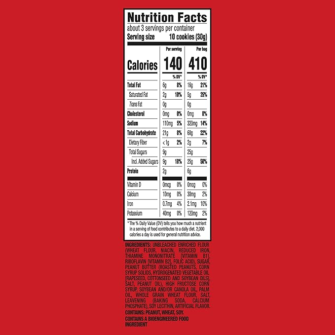 Nutter Butter Bites Peanut Butter Sandwich Cookies, 12 - 3 oz Bags
