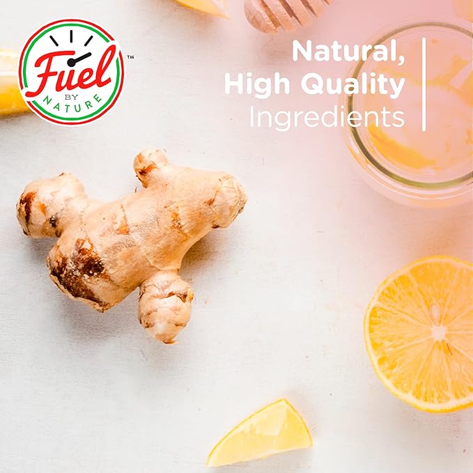 Fuel by Nature Dried & Crystallized Ginger Healthy Snack, High Energy Treats for Snacking, Bulk Dried Candied Ginger, 3 lb