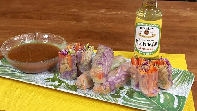 Marukan Genuine Brewed Rice Vinegar, 24 oz