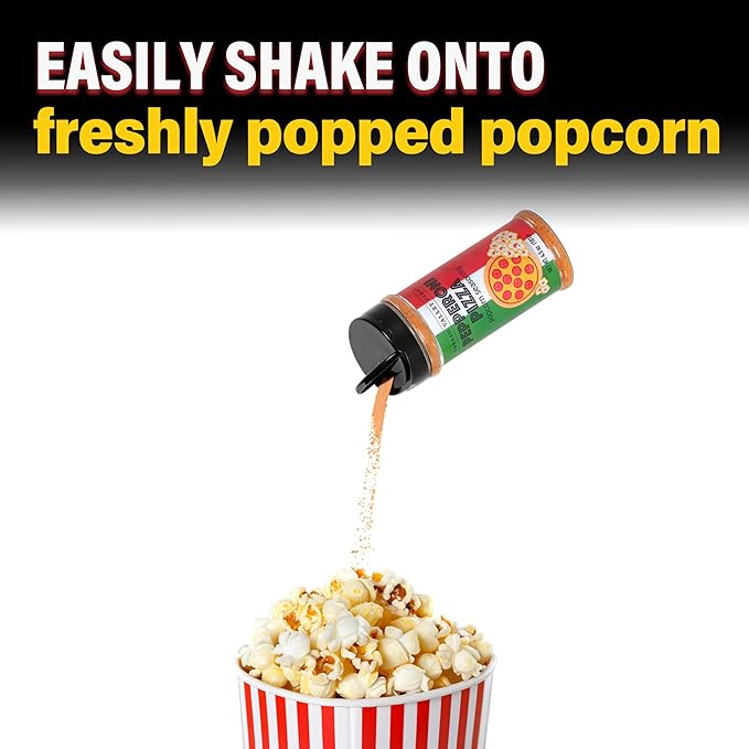 Wabash Valley Farms Pepperoni Pizza Popcorn Seasoning Salt ??Pizza Flavoring Salt for Snacks, Gourmet Popped Corn, and Movie Night Treats ??Versatile & Easy to Use ??5.5 oz
