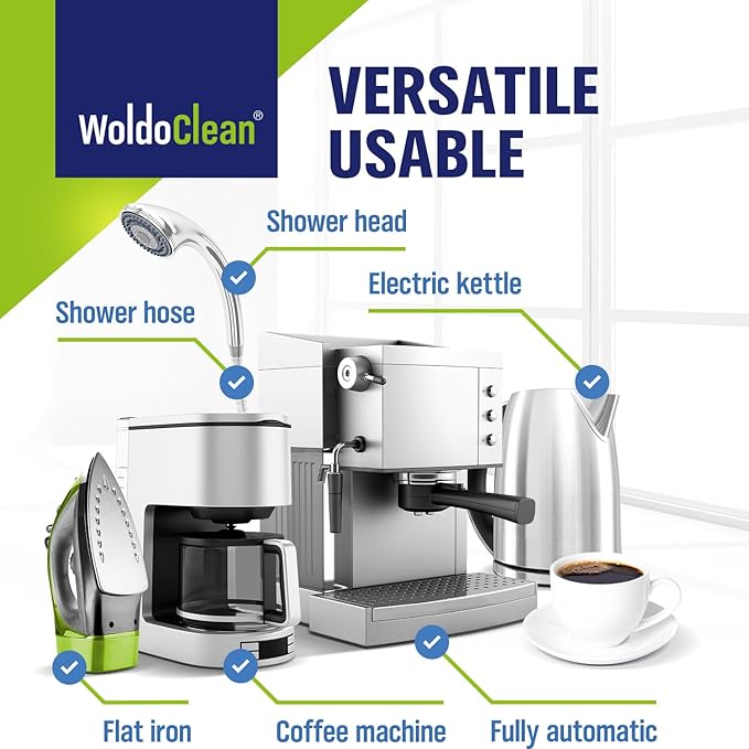 Coffee Machine Cleaner and Descaling Tablets - for 20 uses compatible with Nespresso, Keurig, Ninja, Delonghi, Coffee Maker Pot