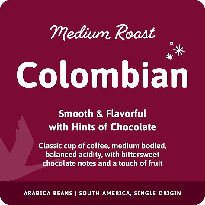 Wawa Colombian Medium Roast Single Cup Coffee Pods, 12 Pods, 1 Box, Medium Bodied Blend, Chocolate & Fruit Notes, Single Serve, 100% More Responsibly Sourced from Rainforest Alliance Certified Farms
