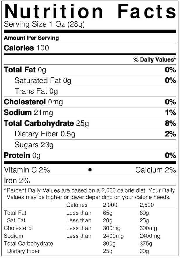 Anna and Sarah Dried Crystallized Ginger in Resealable Bag 3 Lbs