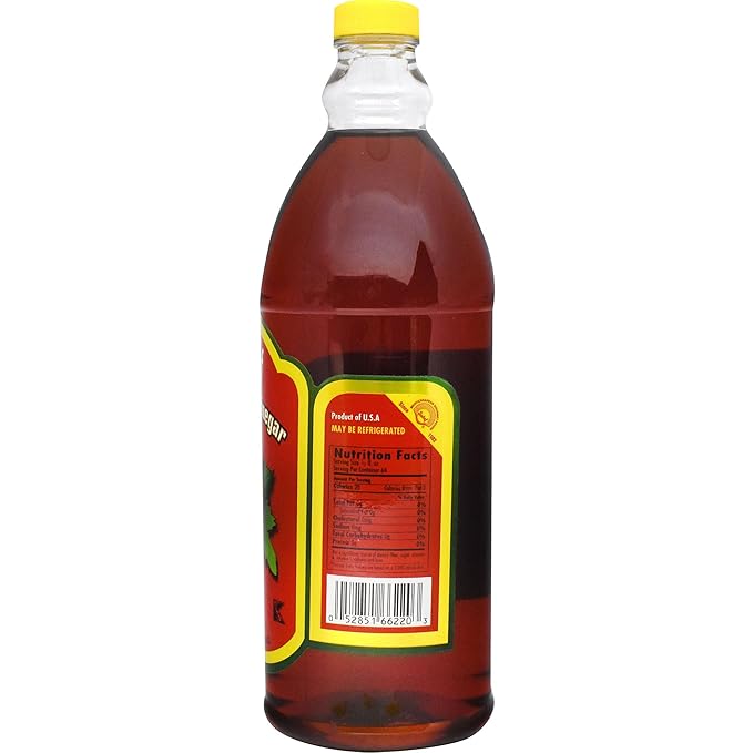 Sadaf Red Wine Vinegar - 100% Natural Red Wine Vinegar for Cooking & Food Flavoring - Kosher - 32 oz Bottle