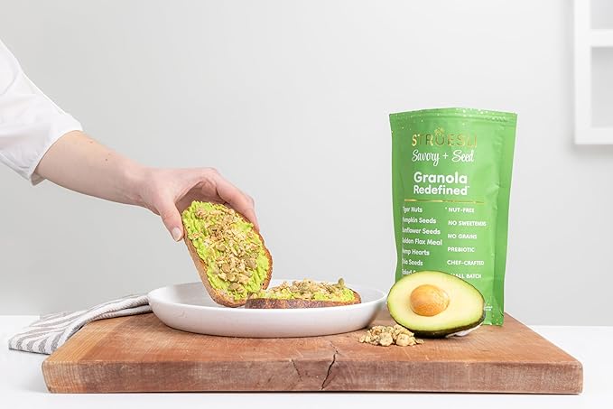 Struesli - Savory + Seed Granola Redefined | No Added Sweeteners, No Grains | Keto & Paleo Friendly | Gluten-Free, Grain-Free | Healthy Adult Snack | High-Fiber, Nutrient-Rich, Satisfying Crunch