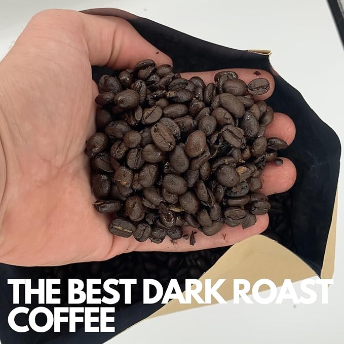 Sarasota Coffee Ground Cubano European French Roast | Dark Roast Gourmet Coffee Grounds | Low Acid, Mold Free, Specialty Grade Bulk Ground Coffee | 5lb (80 oz)