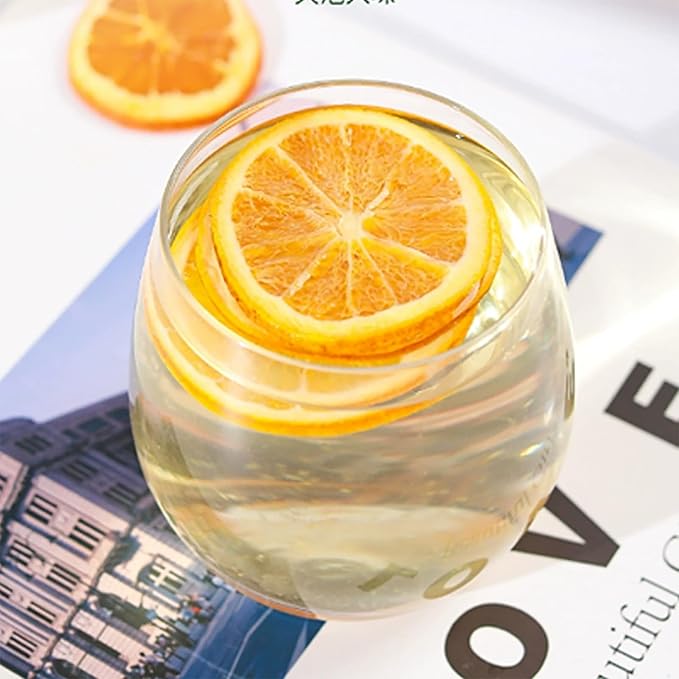 Dehydrated Dried Orange Slices| 200g(7.05oz) | Edible Dried Oranges For Cocktails|Natural Dehydrated Orange Wheels for Tea, Cakes, Decoration,Potpourri,Candle Crafts| No Additives,No Sugar Added