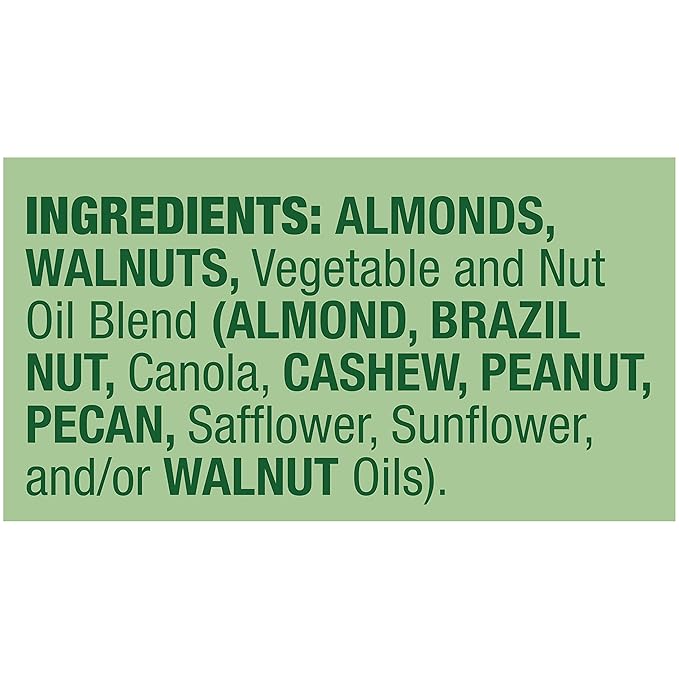 Emerald Nuts Unsalted Almonds and Walnuts 7 Ct (1-Pack), 100-Calorie Individual Packs of Nut Blend, Kosher Certified, Non-GMO, Contains No Artificial Preservatives, Flavors or Synthetic Colors